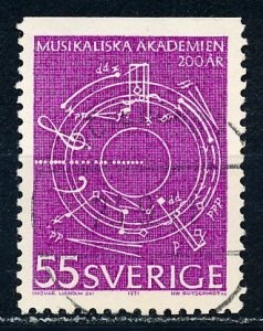 Sweden #891 Single Used