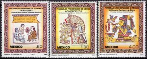 Mexico; 1982: Sc. # 1285-1287; MNH Cpl Set