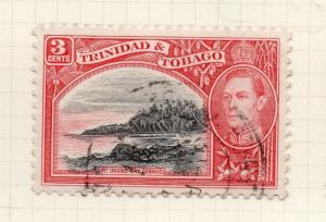 Trinidad & Tobago 1938 Early Issue Fine Used 3c. 282442