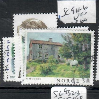 NORWAY   SC 911-916        VFU      PP0725H