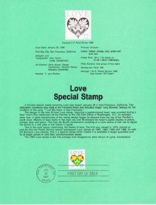 US SP762 Love Souvenir Page #2248