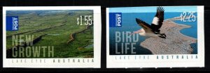 AUSTRALIA SG3583/4 2011 LAKE EYRE (SELF ADHESIVE) MNH