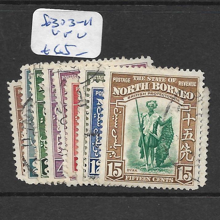 NORTH BORNEO  (P2705B)  SG 303-311   VFU