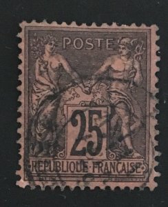 France Sc. #93, used
