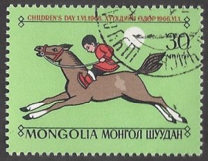 MONGOLIA , #435 - USED - 1966 - MONGOLIA121