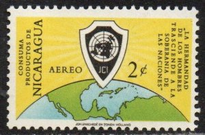 Nicaragua Sc #C475 Mint Hinged