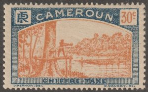 Cameroun, stamp, Scott#J8, mint, hinged,  30 cents, postage due