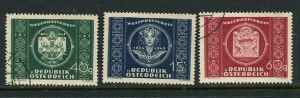 Austria #565-7 Mint/Used