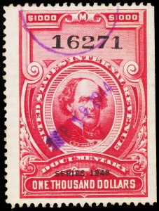 U.S. REV. DATED REDS R385  Used (ID # 111522)