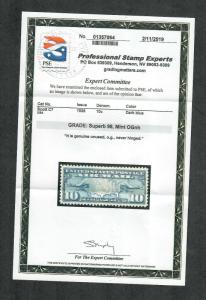 US Sc#c7 M/NH, Superb 98 PSE Graded Cert, SMQ. $250