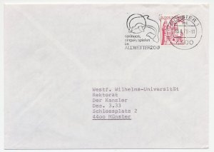 Cover / Postmark Germany 1978 Dolphin - Zoo Munster