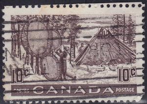 Canada 301 Drying Animal Hides 1950