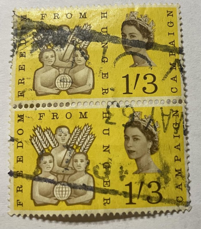 Great Britain 391 used pair