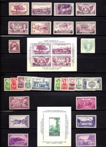 772-802 Mint,OG,NH... From Years 1935-1937... SCV $12.70