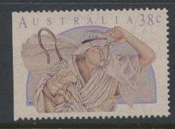 Australia SG 1309  Used  from booklet left margin imperf - Christmas