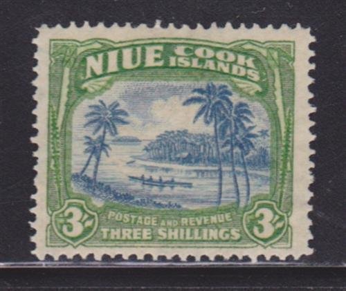 Niue 75 F-VF-MLH nice color scv $ 28 ! see pic !