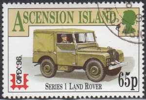 Ascension 1996 used Sc #639 65p Series 1 Land Rover