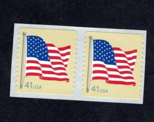 4189 Flag Pair from 2007 MNH