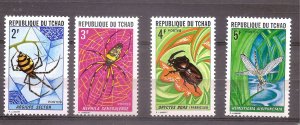 Chad - 1972 - Mi. Several (Insects) - MNH - RB054