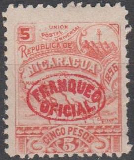 Nicaragua #O99 Fine Unused CV $25.00 (C484)