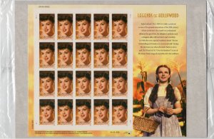 Scott #4077 Judy Garland (Wizard of Oz) Sheet of 20 Stamps - Sealed