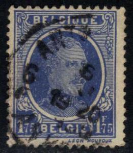 Belgium # 161 King Albert I, used (0.20)