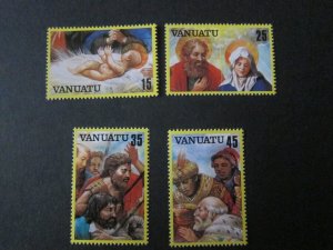 Venezuela 1982 Sc 342-45 Christmas Religion set MNH