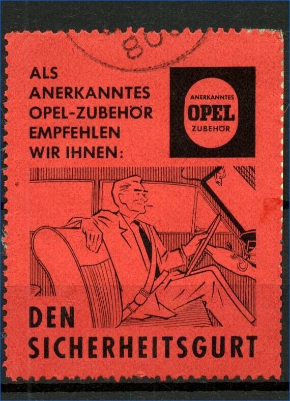 Germany Opel Advertising Label