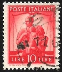 Italy Scott # 487 Used. All Additional Items Ship Free.