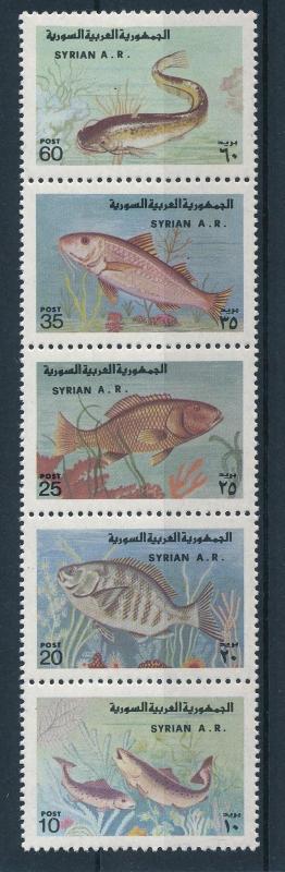 [26502] Syria 1978 Marine Life Fish MNH