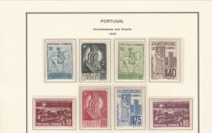 Portugal # 587-594, Portugese International Exhibition, Mint NH, 1/2 Cat.