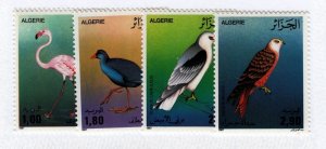 Algeria Sc 849-52 NH issue of 1987 - Birds