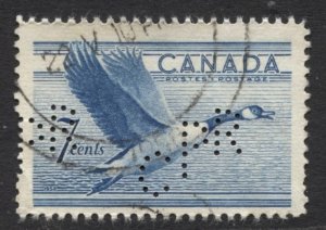 Canada Stamp #320 USED FU SINGLE - PINHOLES
