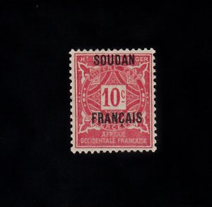 French Sudan Scott #J2 Unused, No Gum