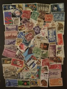 US 100 Different Used Stamp Lot Collection T6038