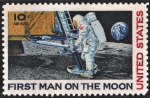 SC#C76 10¢ Moon Landing Issue (1969) MNH