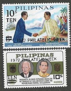 Philippines 1166-1167  MNH Complete set SC: $1.30