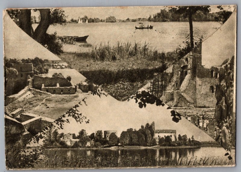 1959 Trakai Lithuania Soviet USSR Picture Collage Cover