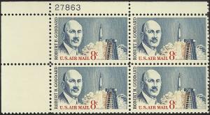 # C69 MINT NEVER HINGED ROBERT H. GODDARD