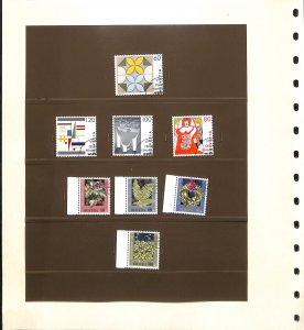 Switzerland lot of VFU stamps 1993 (111)