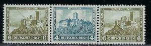 Germany Scott # B45 (2), B44, mint hr, se-tenant, Mi # W42