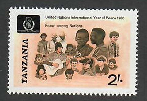 Tanzania; Scott 352;  1986;  Unused; NH