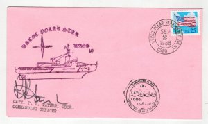US NAVY USCGC POLAR STAR WAGB-10 CANCELLED AT SEA CROSSING ARCTIC CIRCLE SIGNED