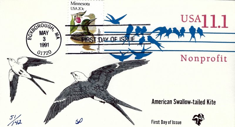 Pugh Designed/Painted American Swallow Minnesota...6 of 142 created!!