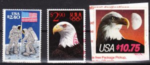 MOstamps - US High Denomination Stamps used on paper - Lot # HS-E602