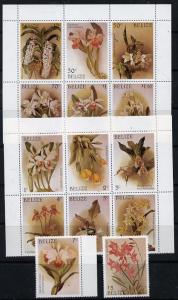 Belize 1987 Christmas - Orchids (Sanders' Reichenbachia) ...