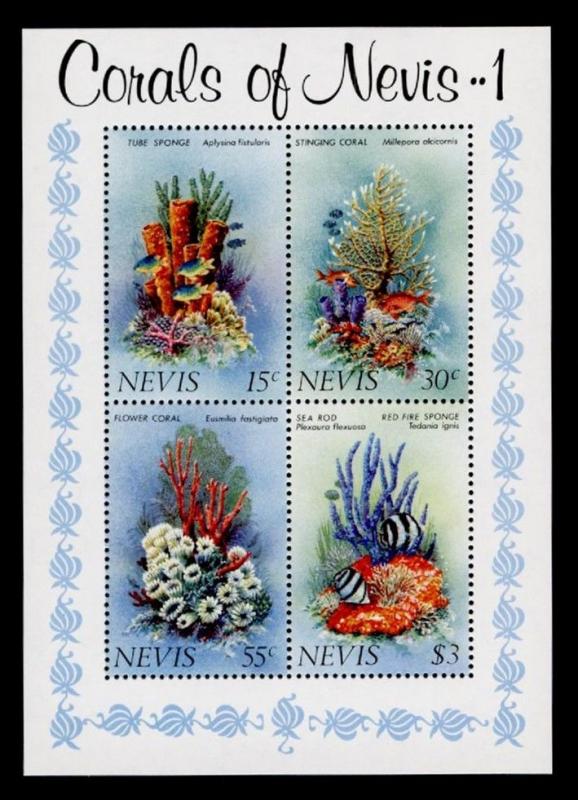 Nevis 166a MNH Coral