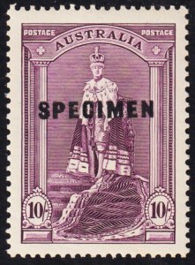 Australia Scott 178 Specimen (1938) Mint NH VF M