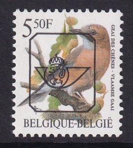Belgium  #1439    MNH  1993  birds  5.50f  pre cancelled