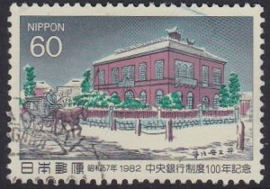 Japan 1982 The 100th Anniversary of the Central Bank System- 60y used